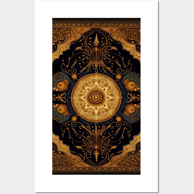 Persian carpet design 6 Wall Art by redwitchart